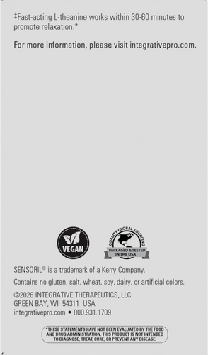 Nature's Way® | Cortisol Manager Calm Packet - right side of pack Sku:16295