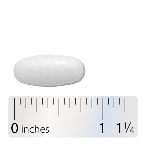 Nature's Way® | Krebs Magnesium Potassium Complex - Tablet and ruler Sku:77766