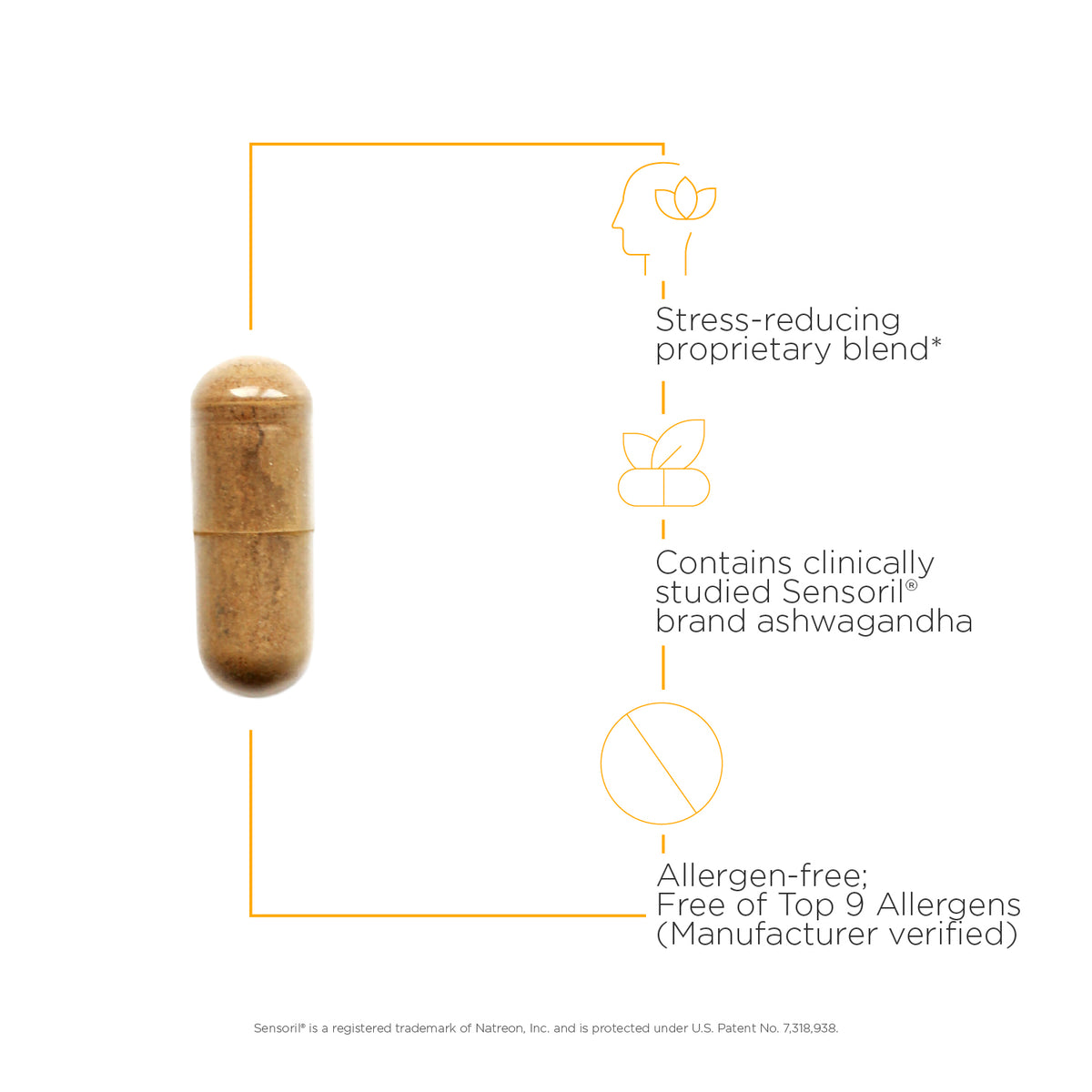 <{%MAIN3_12938%}>Nature's Way® | Cortisol Manager Allergen Free - product benefits image