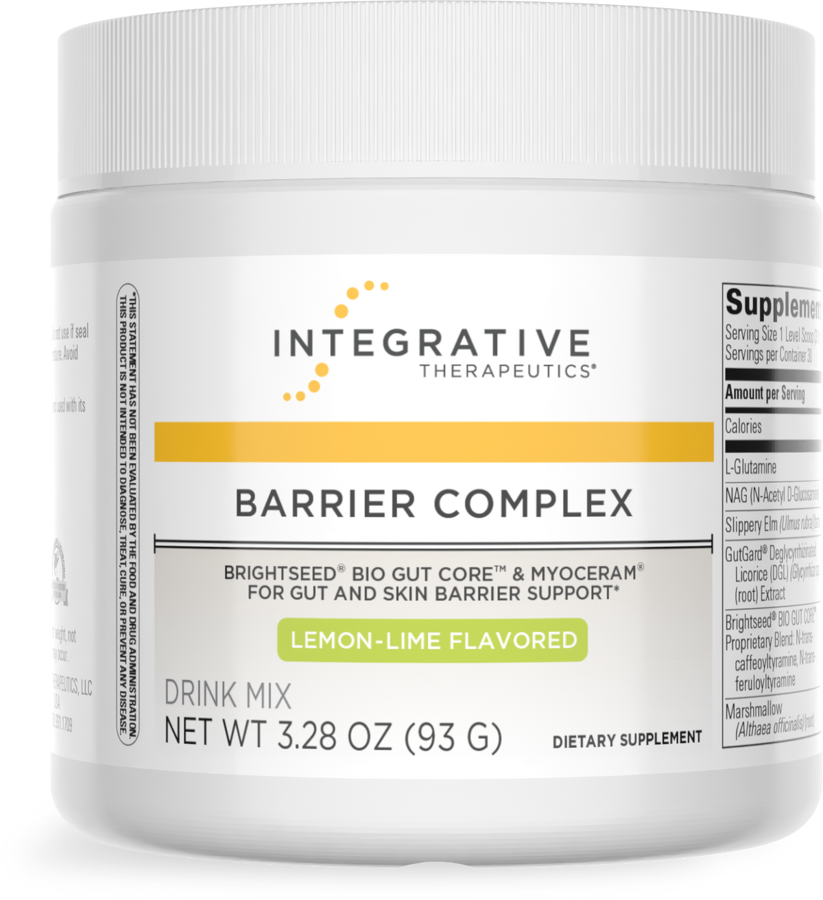 <{%PRIMARY_16024%}>Nature's Way® | Barrier Complex Drink Mix, 3.28 oz (93 g), Lemon-Lime