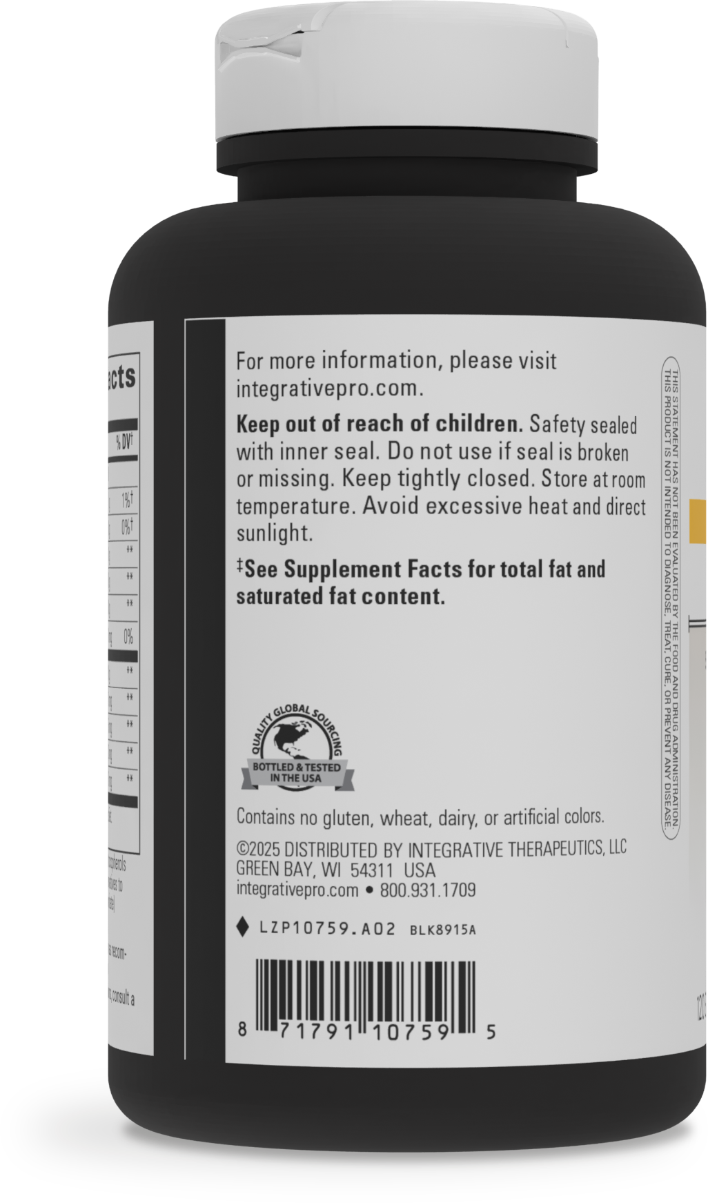 <{%MAIN2_10759%}>Nature's Way® | Pure Omega HP - left side of pack