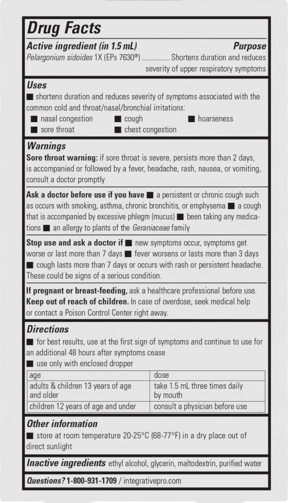 <{%MAIN1_780011%}>Nature's Way® | V Clear EPs 7630 Drops - back of pack