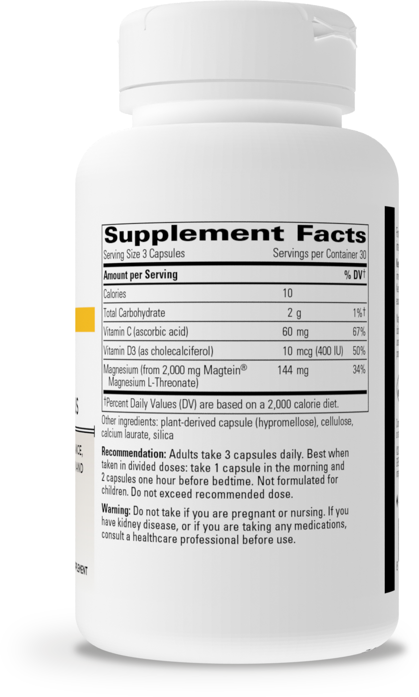 <{%MAIN1_14890%}>Nature's Way® | Magtein L-Threonate Plus - right side of pack
