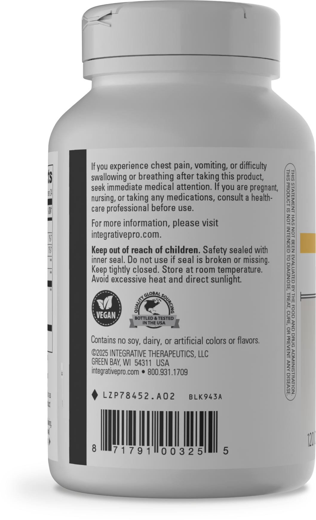 <{%MAIN2_78452%}>Nature's Way® | Fiber Formula - left side of pack