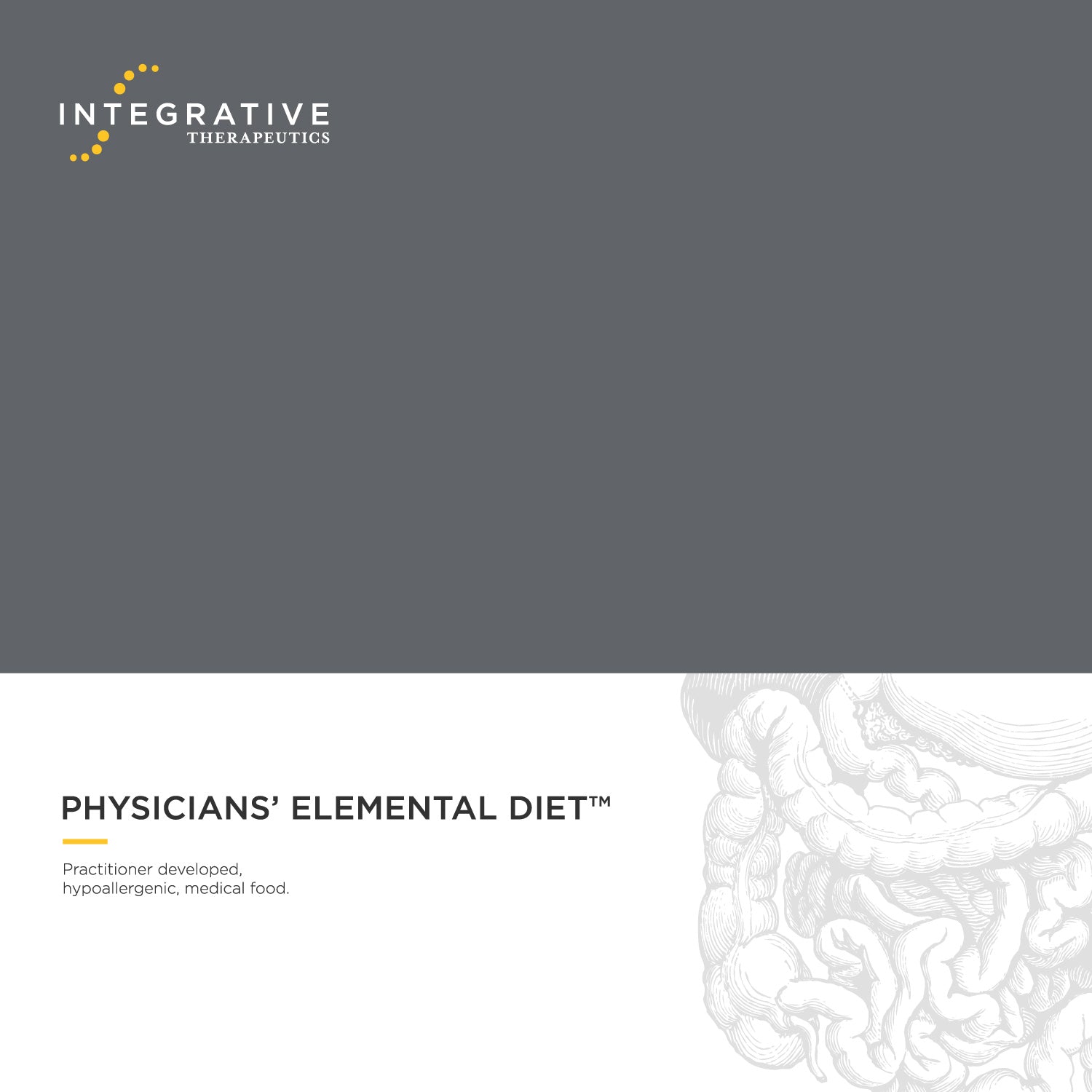 Integrative Therapeutics® | Physicians' Elemental Diet™ Dextrose Free Kit